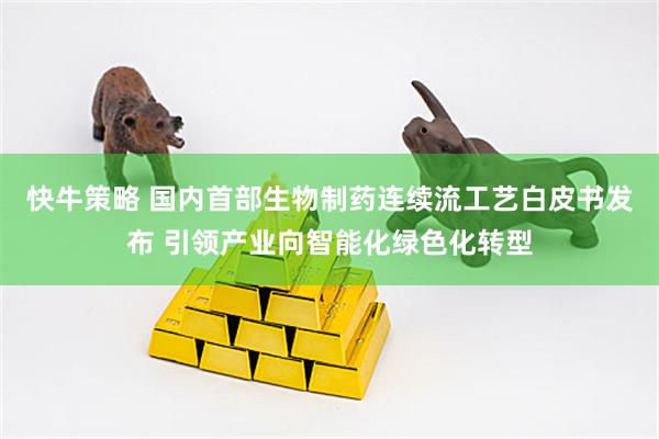 快牛策略 国内首部生物制药连续流工艺白皮书发布 引领产业向智能化绿色化转型